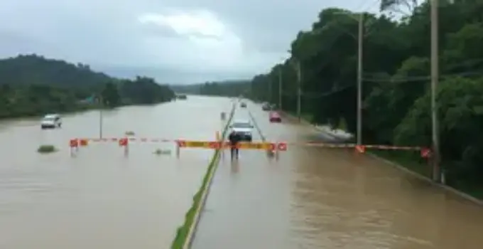 Marginal Tietê bloqueada