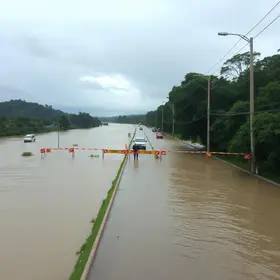 Marginal Tietê bloqueada