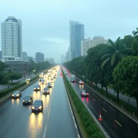 chuva Marginal Tietê São Paulo