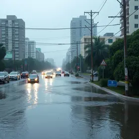 chuva em São Paulo
