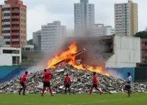 despejo do clube de várzea