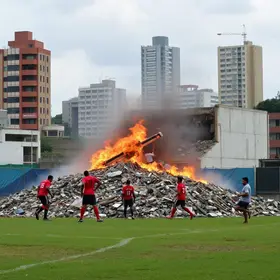 despejo do clube de várzea