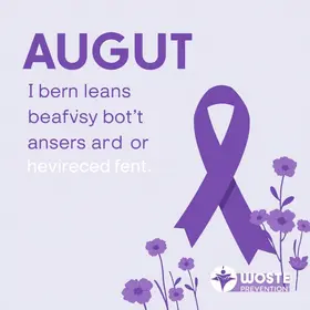 Ações do Agosto Lilás