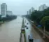 Marginal Tietê alagada