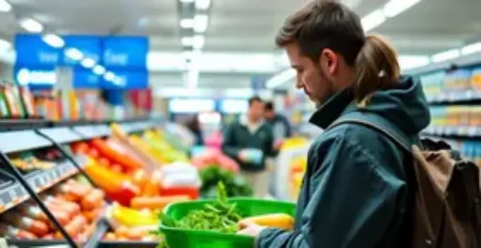 vagas no setor de supermercados