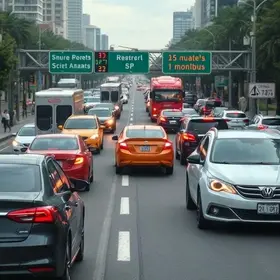 trânsito em SP